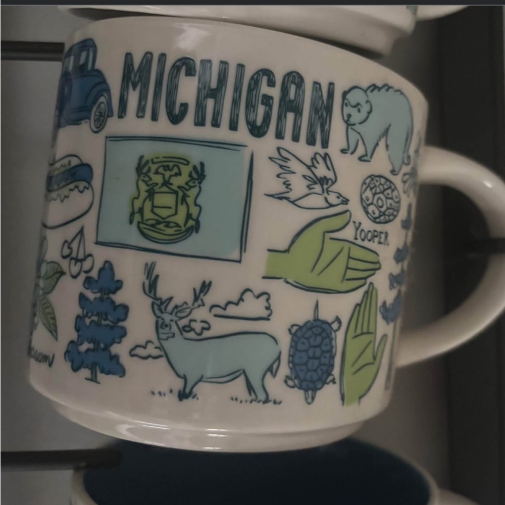 Starbucks You Are Here Mug - Michigan